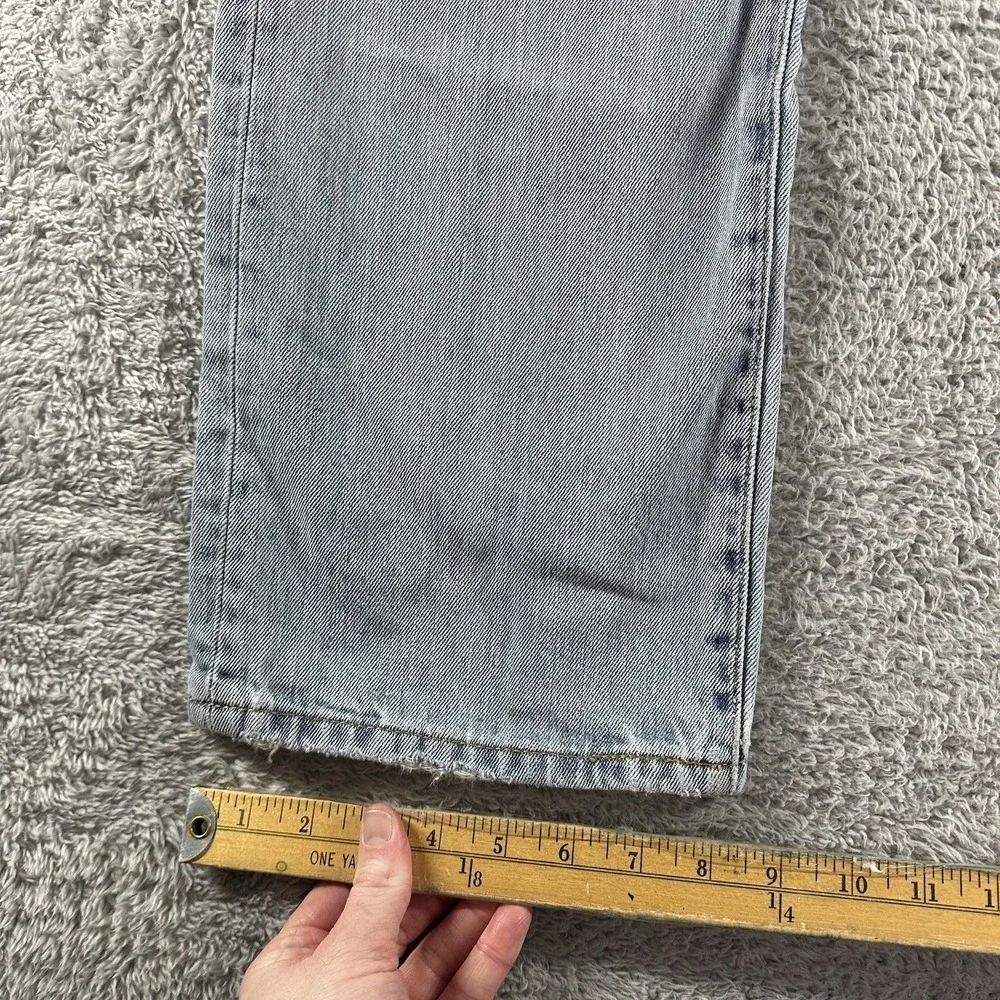 VINTAGE Levi's 501 Jeans Mens 35x32 (Fits 34x30) Light‎ Wash Distressed Classic
